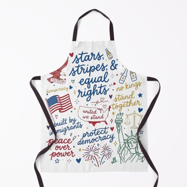 Item preview, Liberal 4th of July, Doodle USA Political, Anti Independence Day, Equal Rights, Anti Ice, Peace, Resist, 4th Of July designed and sold by toongstudio.