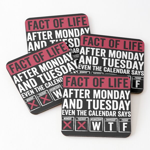 Item preview, Even The Calendar Says WT* Funny Office Shirt designed and sold by TeNovaStudio ⭐⭐⭐⭐⭐.