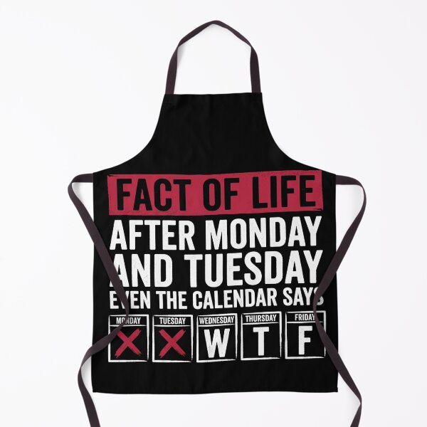 Item preview, Even The Calendar Says WT* Funny Office Shirt designed and sold by TeNovaStudio.
