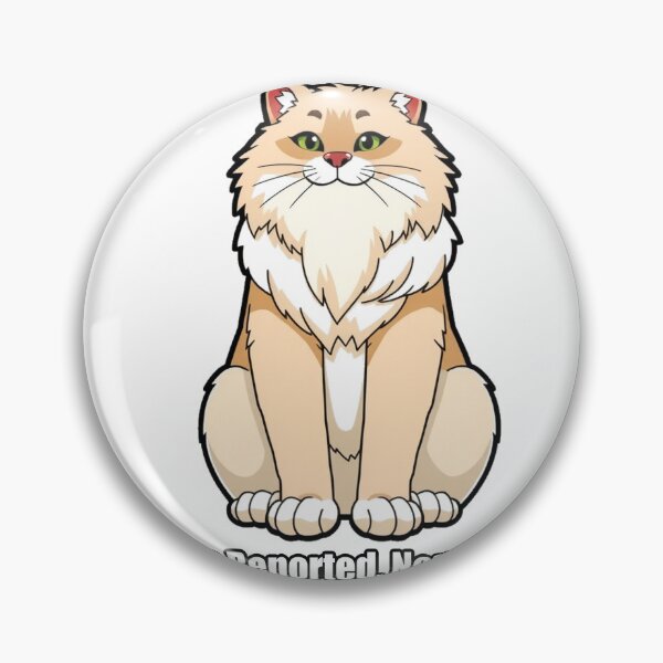 Item preview, Maine Coon Sticker - Larger Than Reported - Funny Maine Coon Cat Gift designed and sold by pawdrops.