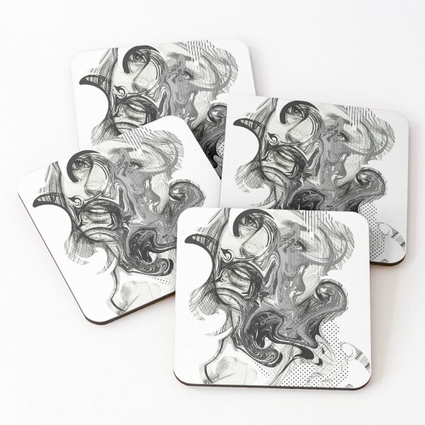 Item preview, Melting Identity, Modern Collage Artwork designed and sold by Lifer Art and Design.