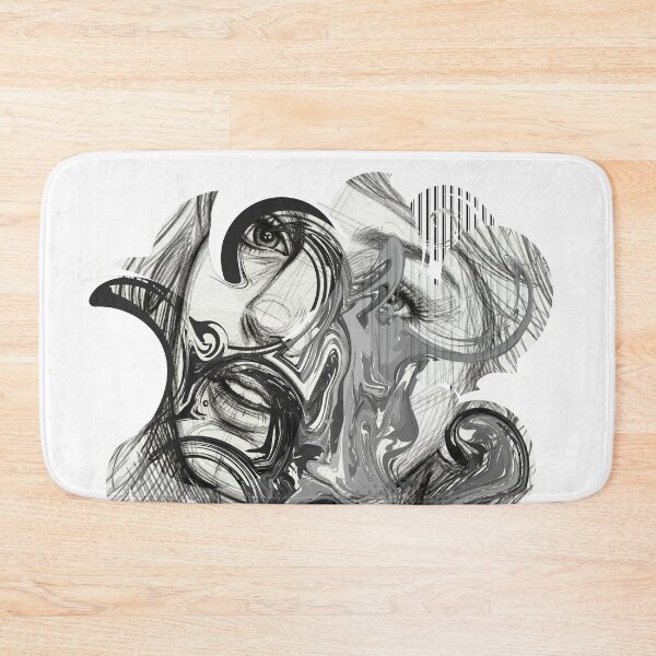 Item preview, Melting Identity, Modern Collage Artwork designed and sold by Lifer Art and Design.