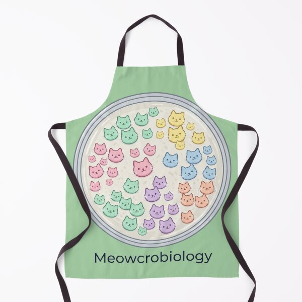 Item preview, Meowcrobiology, cat themed design, microbiology, microbiologist designed and sold by Girly-Universe.