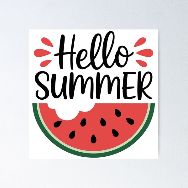 Item preview,  Hello Summer designed and sold by jkrphoto.