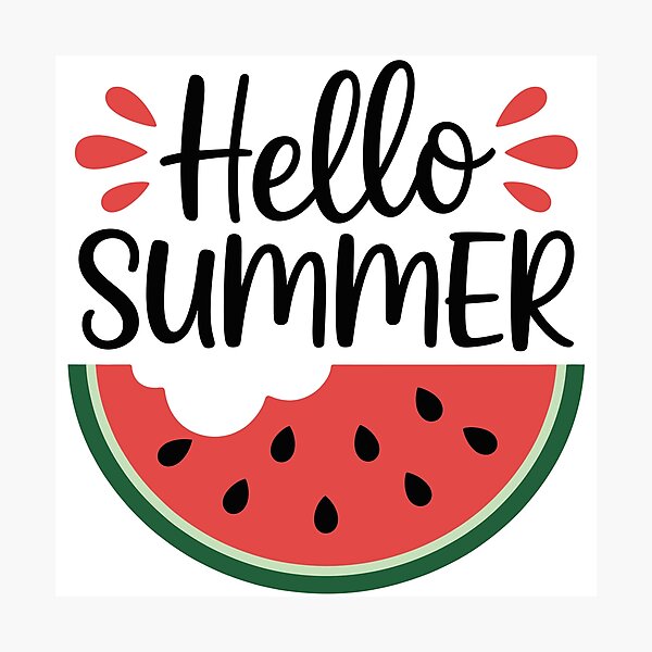 Item preview,  Hello Summer designed and sold by jkrphoto.