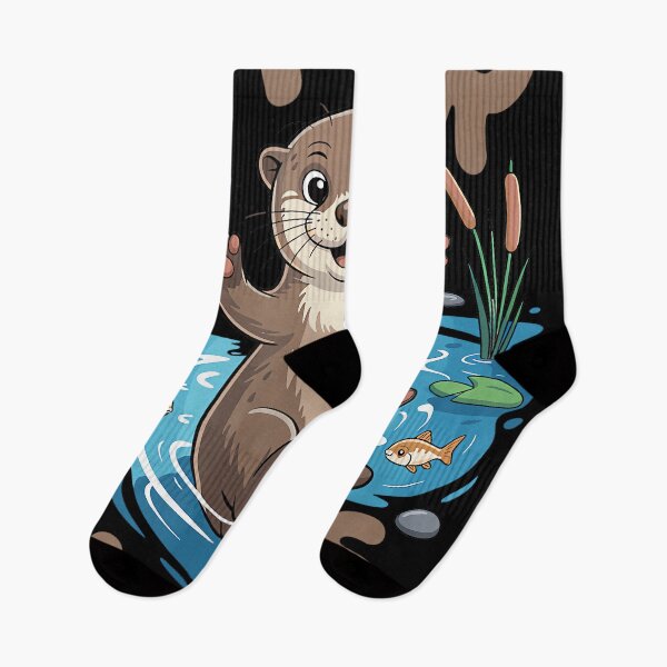 Item preview, Otter Chaos Funny Animal Pun Nature Humor designed and sold by AndersonLFernan.
