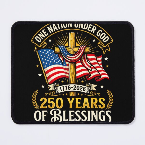 Item preview, 250th Anniversary USA 250 American 4th of July Patriotic God designed and sold by SylviaYLaughlin.