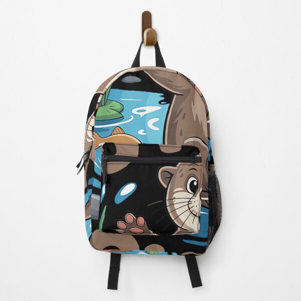 Item preview, Otter Chaos Funny Animal Pun Nature Humor designed and sold by AndersonLFernan.