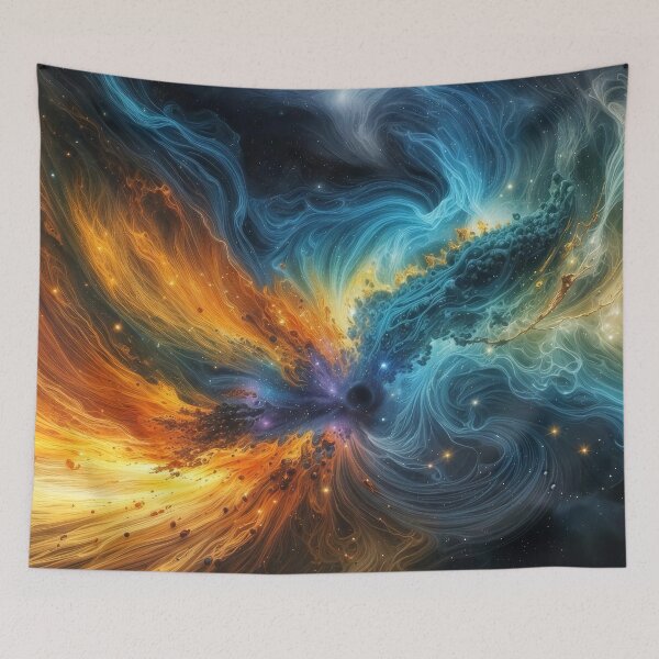 Item preview, Cosmic Energy Collision Across Deep Space designed and sold by Xthes.