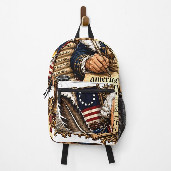 Item preview, Roosevelt Founding Father Signing Declaration 250 Years designed and sold by Zara Art House.