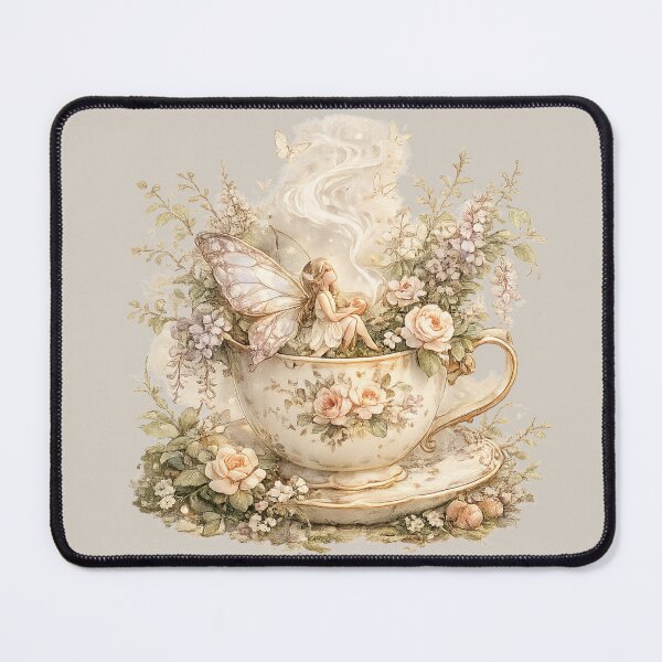 Item preview, Teacup Garden Fairy Cottagecore designed and sold by MagicMakerPh⭐⭐⭐⭐⭐.