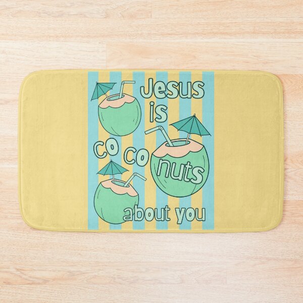 Item preview, Coconuts About You Jesus Loves Co Co Nuts Tropical Drink Beach Summer Cocktail designed and sold by Forevermore.