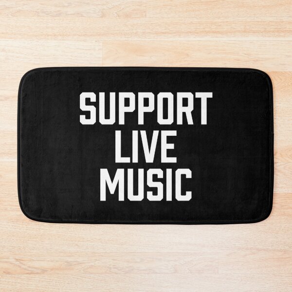 Item preview, SUPPORT LIVE MUSIC designed and sold by Carolyn  Gallo.