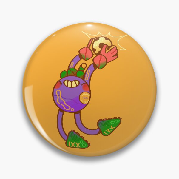 Item preview, Foodball, Goalkeeper Mangosteen designed and sold by inkvisage.