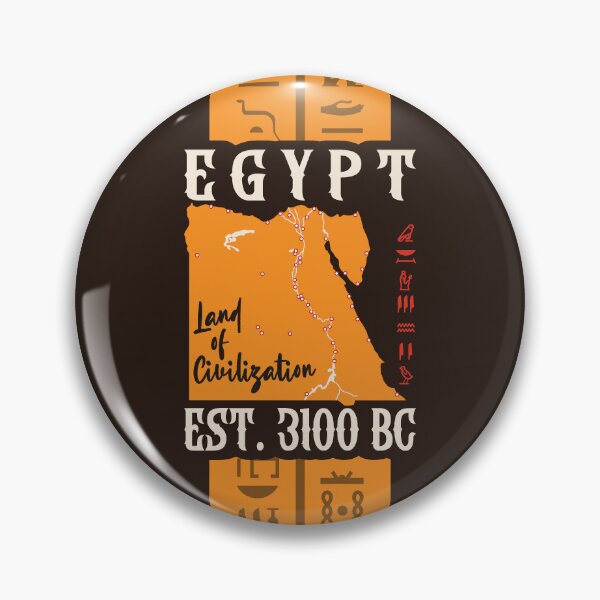 Item preview, Egypt Land Civilization Map Hieroglyphics Vintage Distressed 3100BC designed and sold by DaVinciFeather.