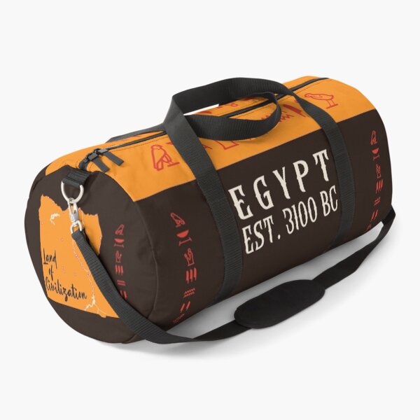 Item preview, Egypt Land Civilization Map Hieroglyphics Vintage Distressed 3100BC designed and sold by DaVinciFeather.
