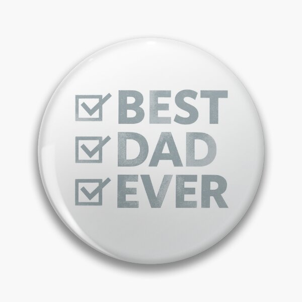 Item preview, Best Dad Ever with Blue Gray Checkmarks  designed and sold by jeweleddesigns.