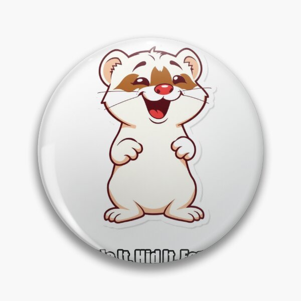 Item preview, Ferret Sticker - Stole It Hid It Forgot - Funny Ferret Gift designed and sold by pawdrops.