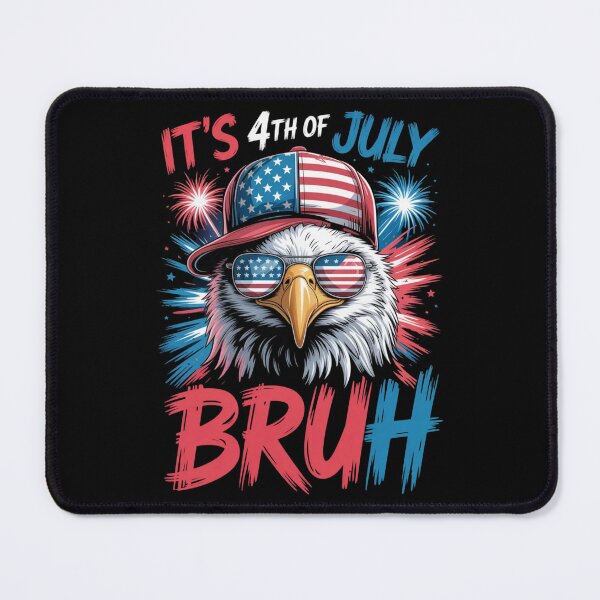 Item preview, Bruh 4th of July Boys Kids Fourth of July Bald Eagle designed and sold by ZACK ART.