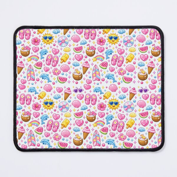 Item preview, Y2K Summer Pattern — Pastel Nostalgia Aesthetic designed and sold by mijaczeek.