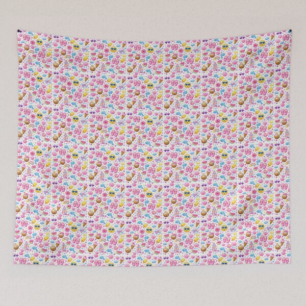Item preview, Y2K Summer Pattern — Pastel Nostalgia Aesthetic designed and sold by mijaczeek.