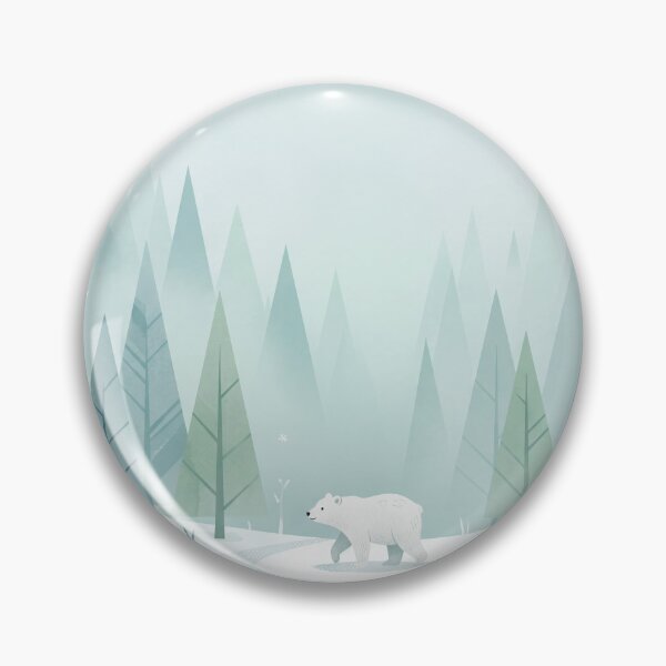 Artikelvorschau, Winter Bear Forest Walk entworfen und verkauft von ASTRAL ART LAB.