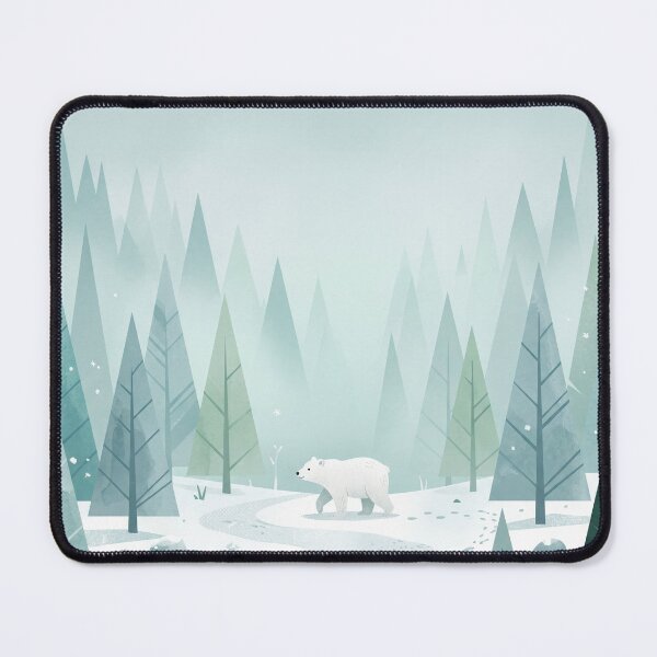 Item preview, Winter Bear Forest Walk designed and sold by ASTRAL ART LAB.