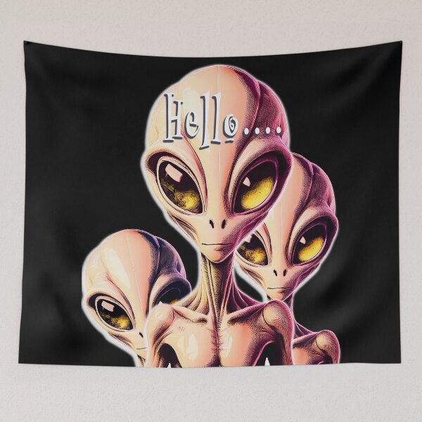 Item preview, Aliens visiting Earth designed and sold by BAR DEC.