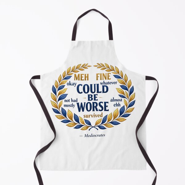Item preview, Mediocrates Could Be Worse Laurel Wreath designed and sold by Print Loft.