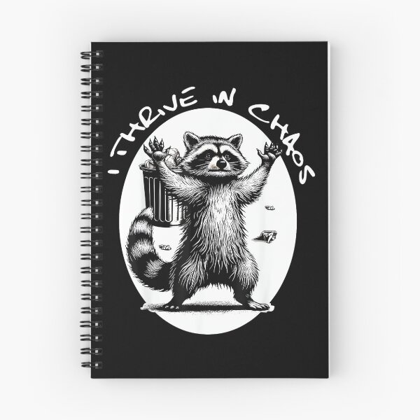 Item preview, Racoon Meme Tee Funny Trash Panda I Thrive in Chaos designed and sold by AndersonLFernan.