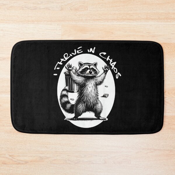 Item preview, Racoon Meme Tee Funny Trash Panda I Thrive in Chaos designed and sold by AndersonLFernan.