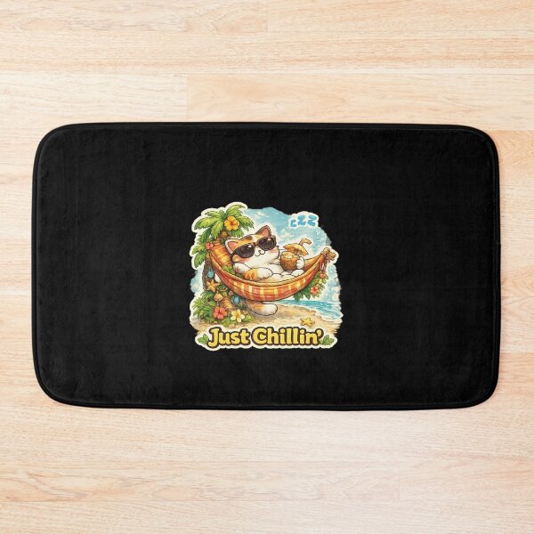 Item preview, Cute Beach Cat Just Chillin designed and sold by TheZyro.
