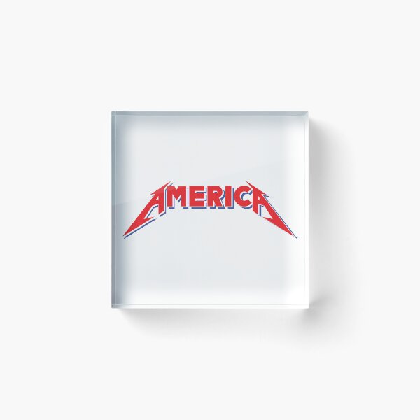Item preview, Metal America USA Logo designed and sold by usa250years.