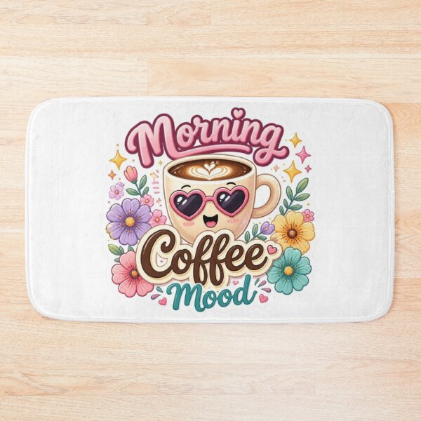 Item preview, Morning Coffee Mood Sticker designed and sold by Stylestickers55.