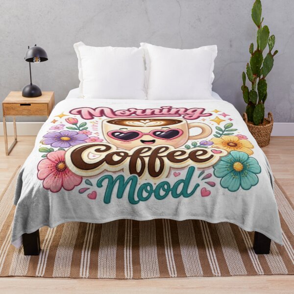 Item preview, Morning Coffee Mood Sticker designed and sold by Stylestickers55.