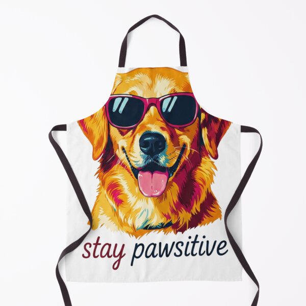 Item preview, stay pawsitive dog designed and sold by TailsNTees.