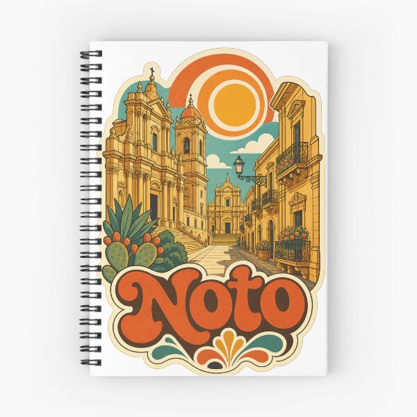 Item preview, Noto Italy Travel Souvenir - Retro Illustration designed and sold by VisualArtsOasis.