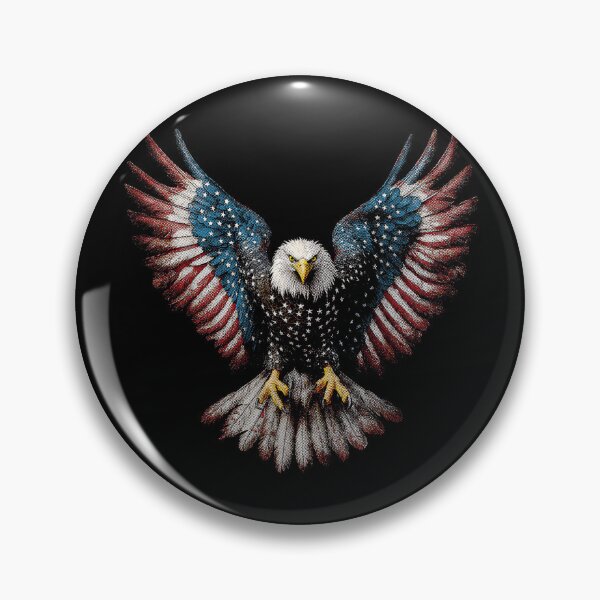 Item preview, American Flag Bald Eagle 4th of July USA Patriotic Men Women designed and sold by SylviaYLaughlin.