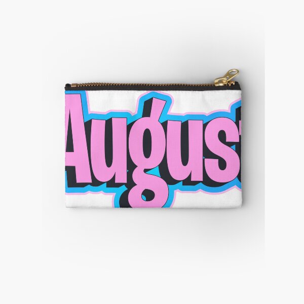 Item preview, August text designed and sold by Sticktle.