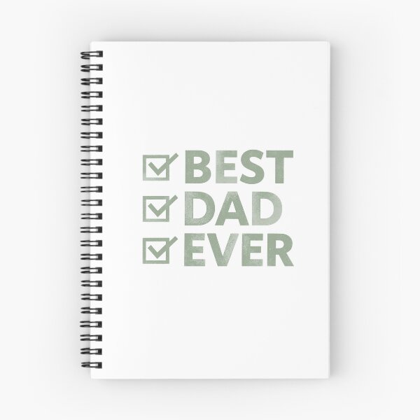 Item preview, Best Dad Ever with Olive Green Checkmarks  designed and sold by JeweledDesigns.