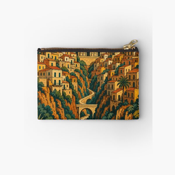 Item preview, Modica Italy Travel Souvenir - Retro Illustration designed and sold by VisualArtsOasis.