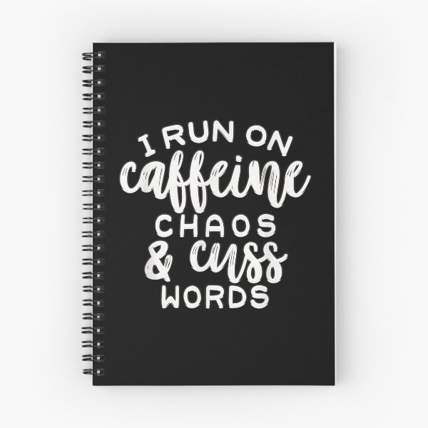 Item preview, Run on Caffeine Chaos and Cuss Words designed and sold by AndersonLFernan.
