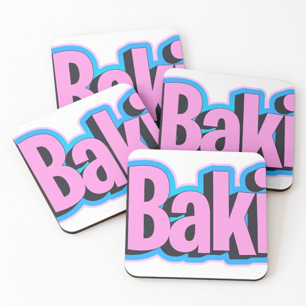 Item preview, Baki text designed and sold by Sticktle.