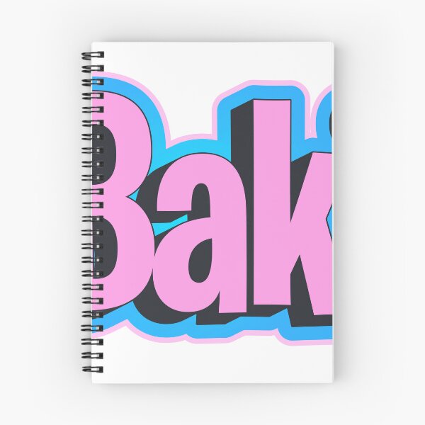 Item preview, Baki text designed and sold by Sticktle.