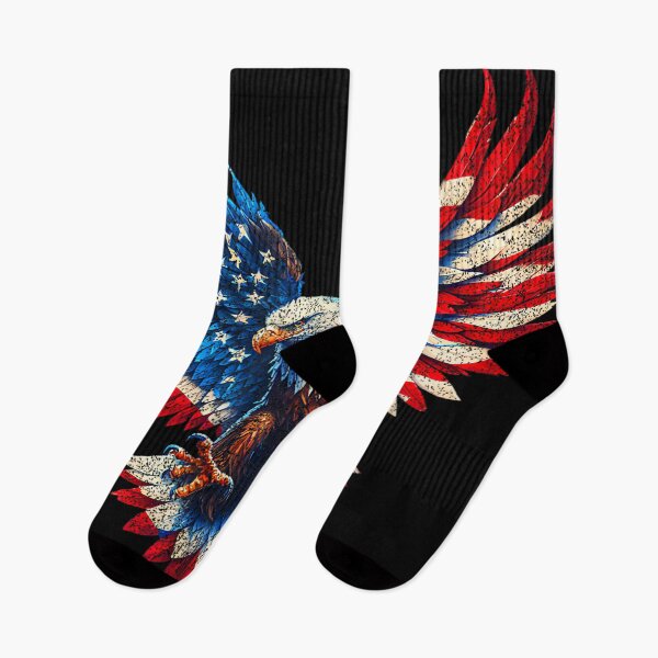 Item preview, American Flag Bald Eagle Patriotic Eagle 4th of July USA designed and sold by SylviaYLaughlin.