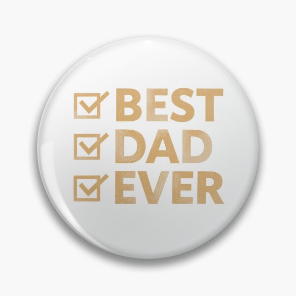 Item preview, Best Dad Ever with Tan Checkmarks designed and sold by JeweledDesigns.