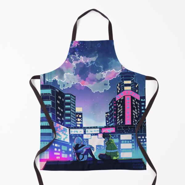 Item preview, Moon Over Neon City – Dreamscape designed and sold by PosterFuel.