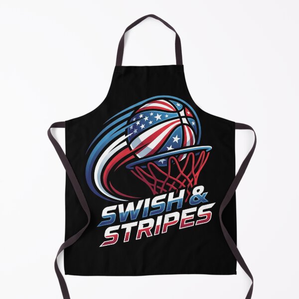 Item preview, Swish And Stripes Patriotic Basketball Net Shirt designed and sold by TeNovaStudio.