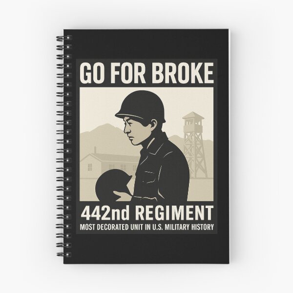 Item preview, Go For Broke – 442nd Regiment Nisei Soldier Manzanar designed and sold by kitsune3030.