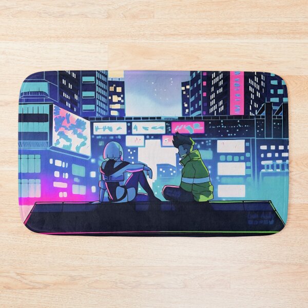 Item preview, Moon Over Neon City – Dreamscape  designed and sold by PosterFuel.